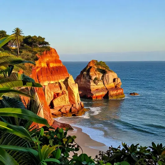 Falesias Da Praia De Coqueirinhos