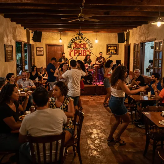 Forró no Rock's Pub: Onde a Tradicional Dança se Encontra com a Alegria